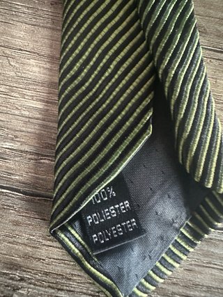 Corbata Uomo Italy Verde Rayas