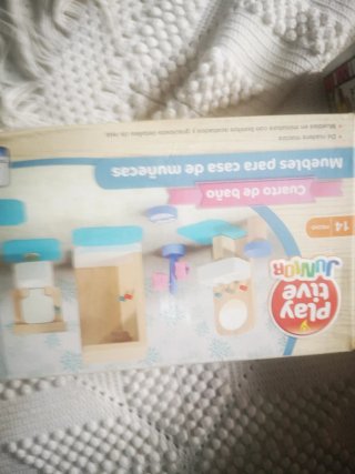 Cocina Casa Muñecas Madera