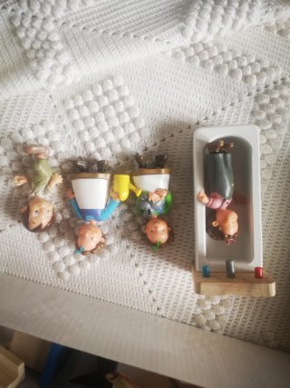 Cocina Casa Muñecas Madera