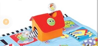 Manta de juegos Yookidoo XL + 3 juguetes