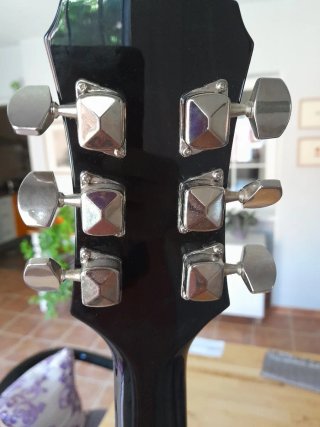 Guitarra Eléctrica Epiphone Les Paul Negra