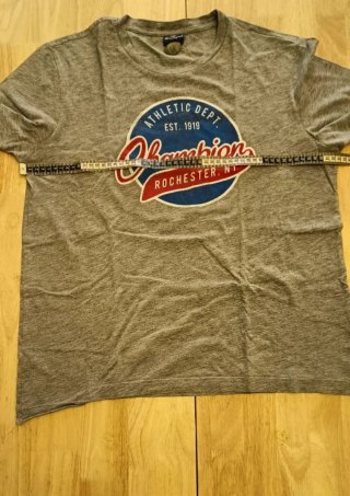 Camiseta Champion Vintage Gris Talla M