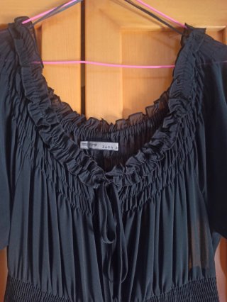 Vestido Zara Negro