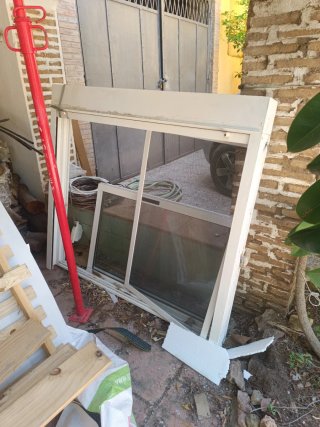 Ventana Climalit Aluminio Blanca