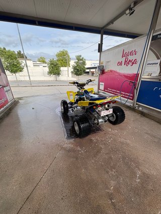 Suzuki LTR 450 Quad Amarillo