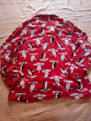 Pijama camisero Magic pingüinos talla s