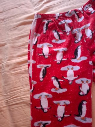 Pijama camisero Magic pingüinos talla s