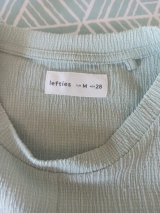 Camiseta Lefties verde talla M