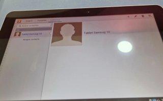 Tablet Samsung 10 Nero e Argento