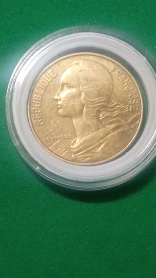 Moneda 20 céntimos Francia 1979