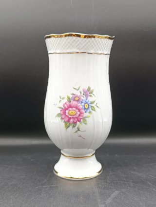 Jarrón florero porcelana húngara Hollohaza