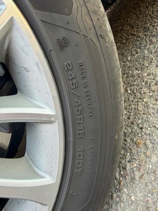 Llantas 18 BMW con neumáticos nuevos