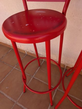Taburete Coca-Cola Años 80