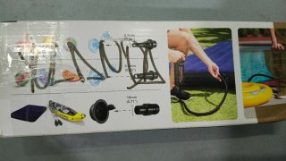 Inflador manual Intex Double Quick I