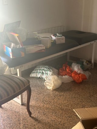 Cama de masajes