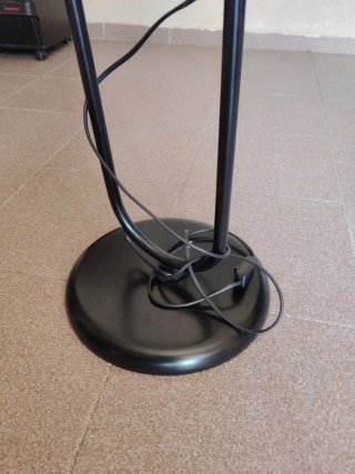 Lámpara de pie Malaui rojo 170 cm nueva
