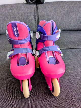 Patines Oxelo Niña Talla 26-28 Ajustables