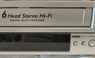 Vídeo VHS HQ BLUESKY 6 Cabezales Estéreo Hi-Fi