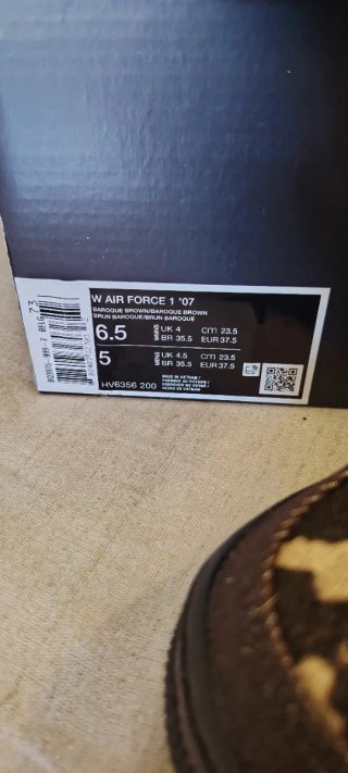 Nike Air Force 1 Talla 37.5 Nuevas