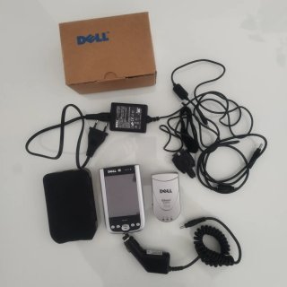 PDA Dell AXIM X51 en color negro y plateado. Inclu