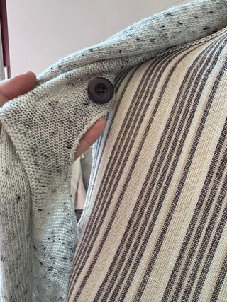 Gilet invernale lungo con frange