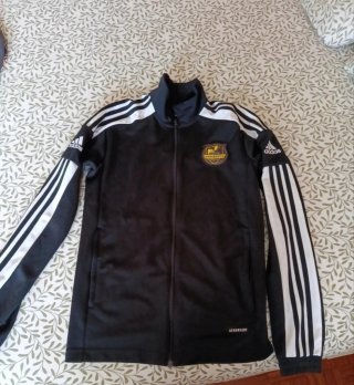 Chaqueta Adidas Negra y Blanca