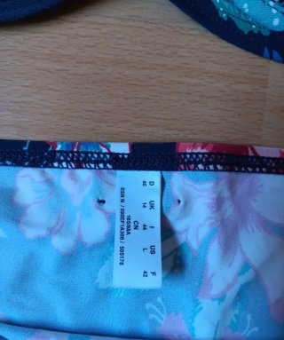 Bikini estampado floral