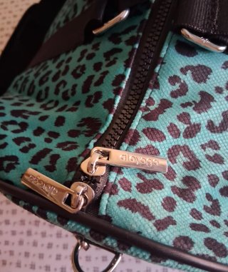 Bolsa de viaje Alo estampado leopardo