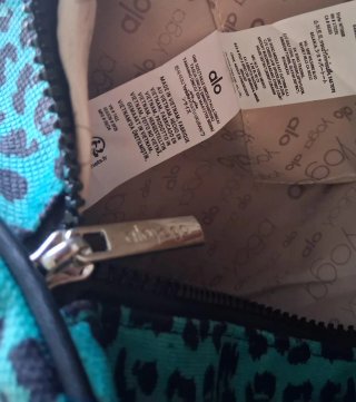 Bolsa de viaje Alo estampado leopardo