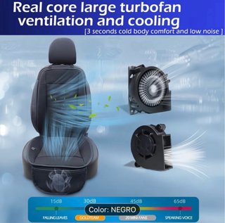 Cojín Universal para Coche con Ventilado Turbo