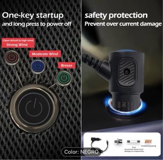 Cojín Universal para Coche con Ventilado Turbo