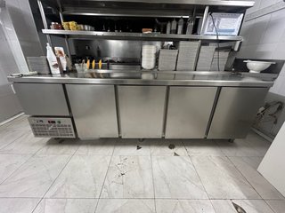 Nevera de restaurante acero inoxidable