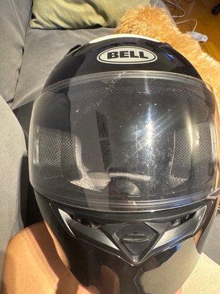 Casco de moto Bell negro (XL) 61cm-62cm