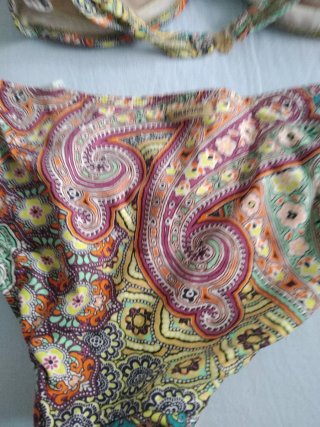 Bikini Talla S Estampado Paisley