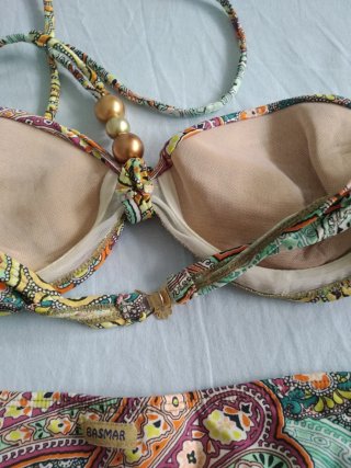 Bikini Talla S Estampado Paisley