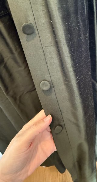 Vestido largo fiesta ceremonia verde oliva