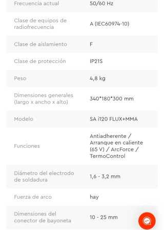 Soldadora Dnipro-M SA i120 FLUX+MMA