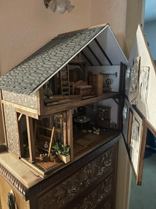 Casa de Muñecas Rústica