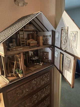 Casa de Muñecas Rústica