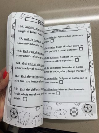 Libro 150 retos de fútbol