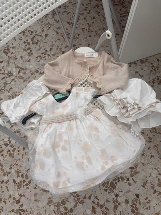 Conjunto Mayoral Vestido, Rebeca y Gorro
