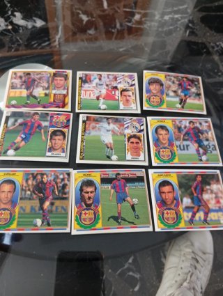 Cromos Real Madrid y Barcelona Vintage