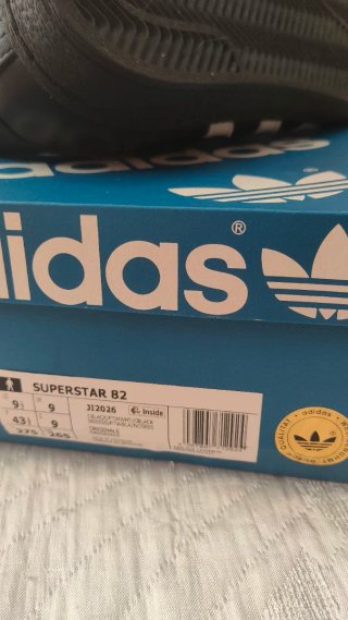 Adidas Superstar 82 Negras