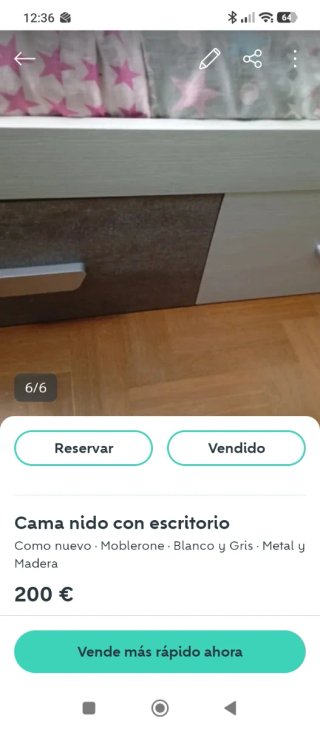 Litera tren con armario y escritorio