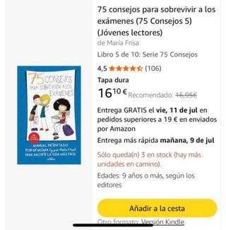 (9-14años)Lote 6 libros juveniles “75 consejos…”