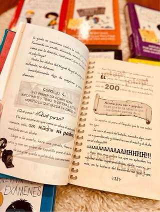 (9-14años)Lote 6 libros juveniles “75 consejos…”