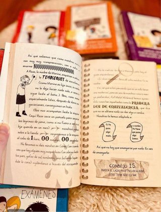 (9-14años)Lote 6 libros juveniles “75 consejos…”