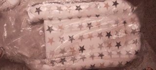 Cubrelechos cuna estrellas