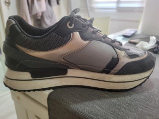 Zapatillas Pepe Jeans grises y negras