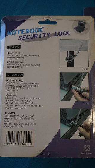 Cable de seguridad Stey con rótula giratoria